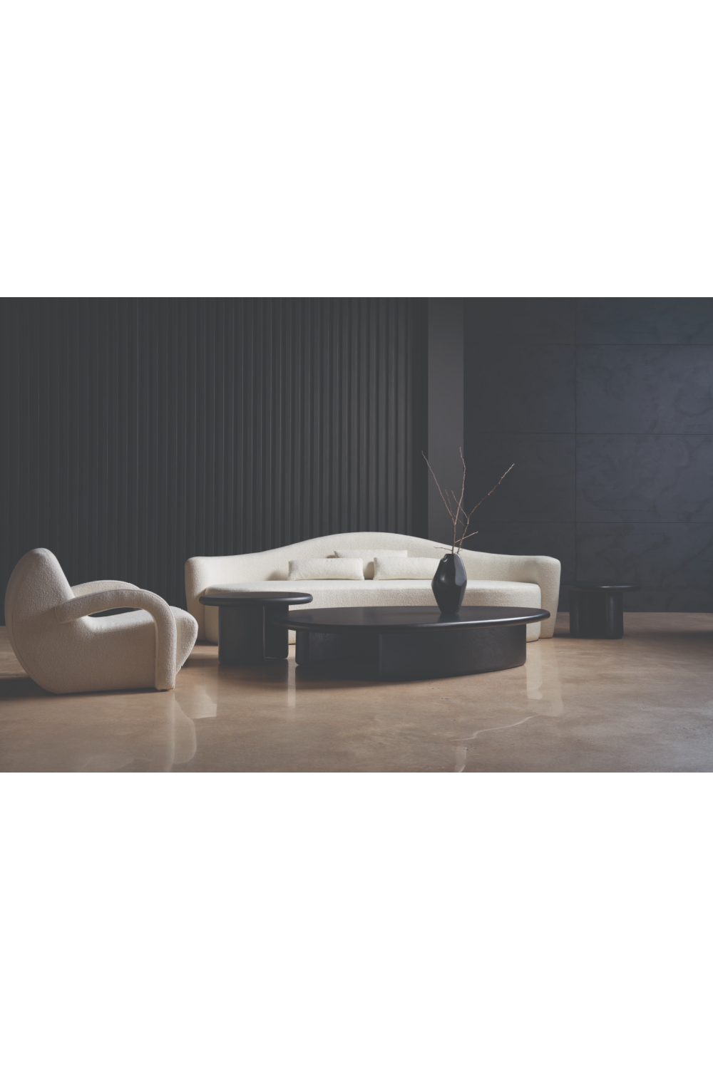 Black Ash Side Table S | Caracole Orion | Caracole.eu.com