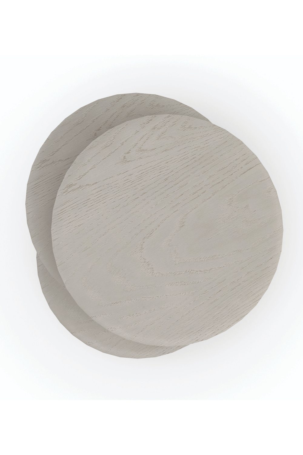 Stacked Oak Discs Side Table | Caracole Rona | Caracole.eu.com