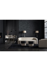 White Linen Modern Dining Chair | Caracole Perry | Caracole.eu.com