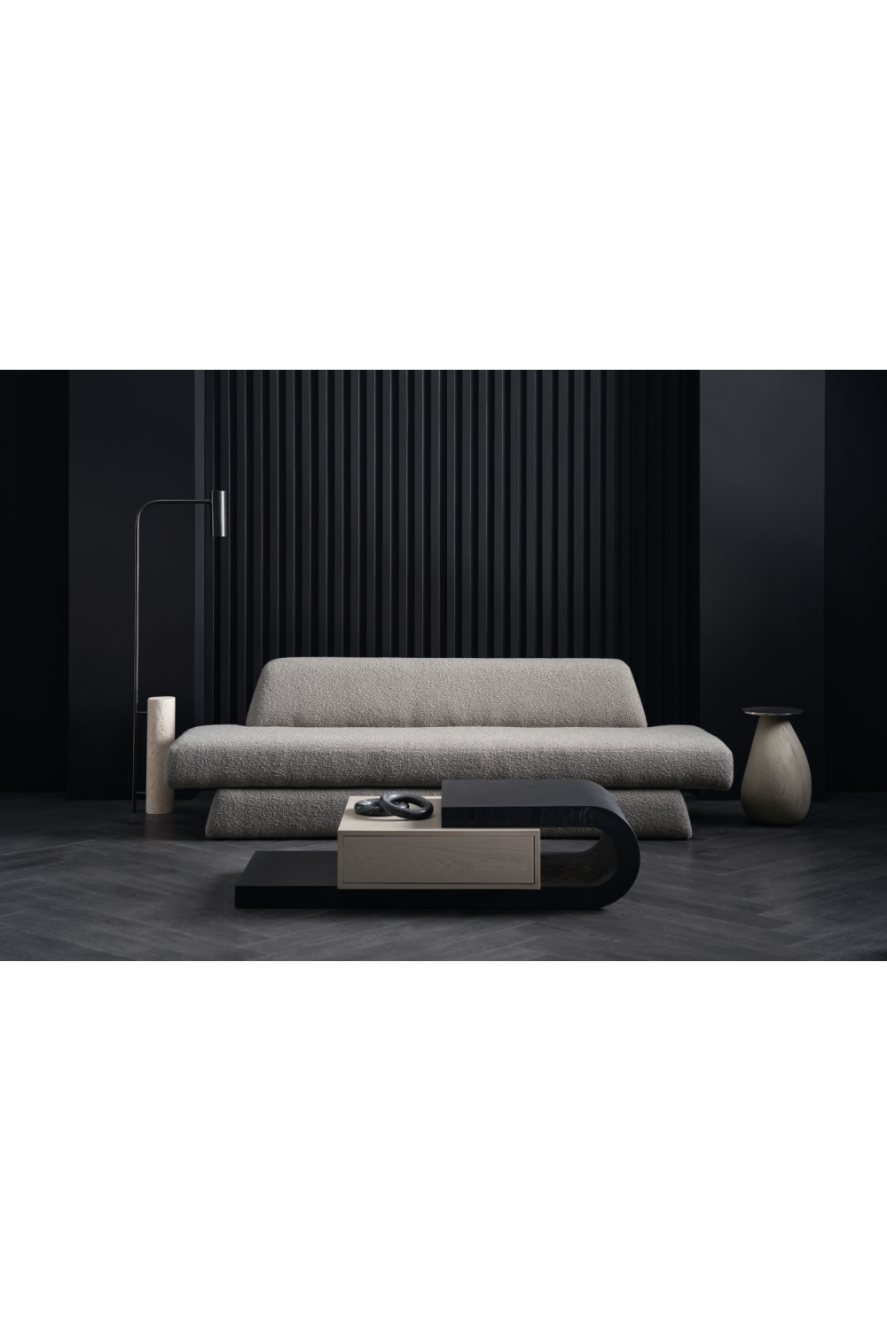 Gray Free-Form Side Table | Caracole Ara | Caracole.eu.com