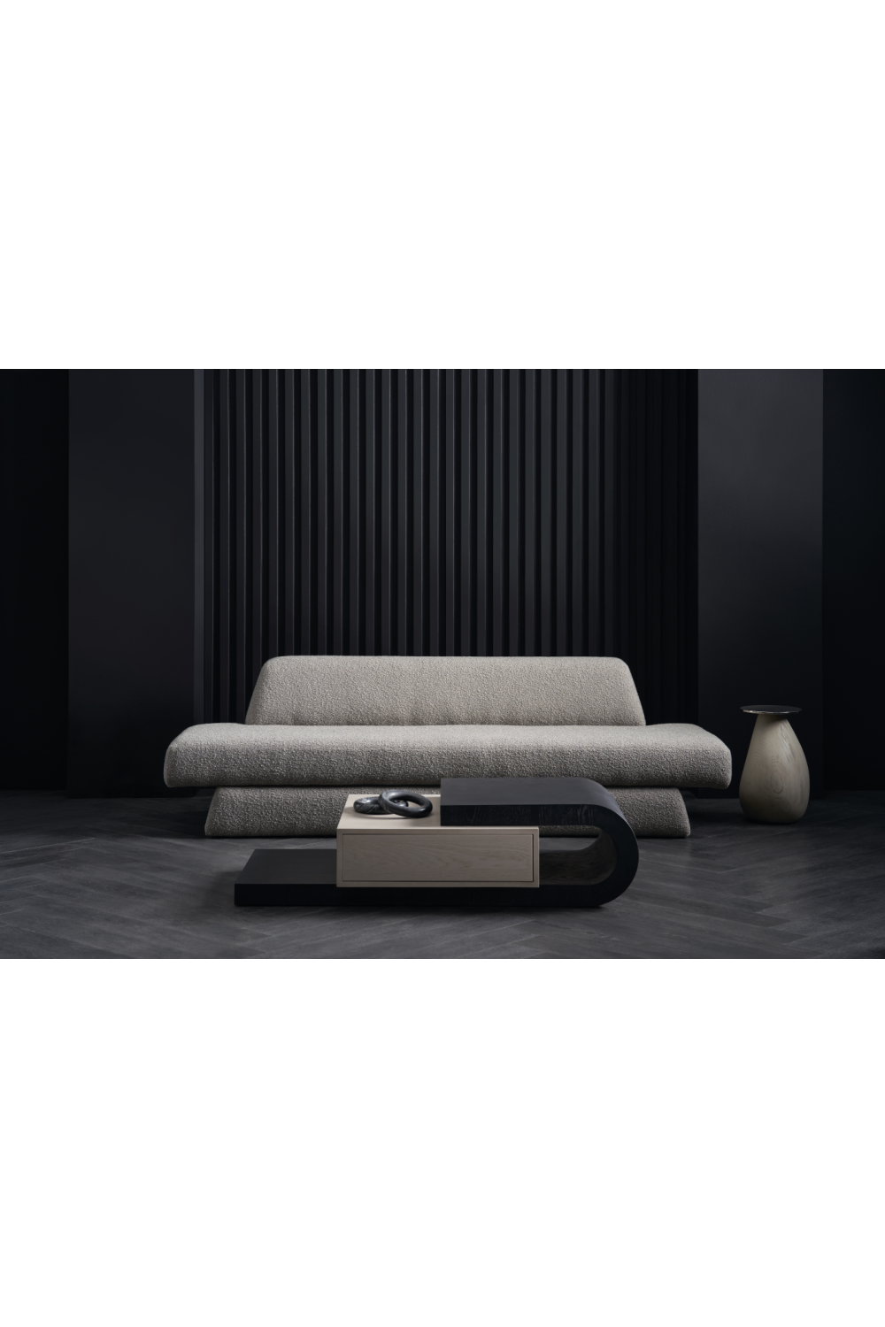 Gray Free-Form Side Table | Caracole Ara | Caracole.eu.com