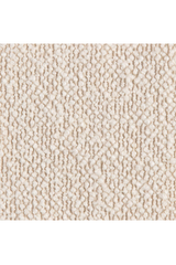 Cream Bouclé Curved Sofa | Caracole Luna | Caracole.eu.com