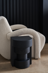 White Bouclé Accent Chair | Caracole Leo | Caracole.eu.com