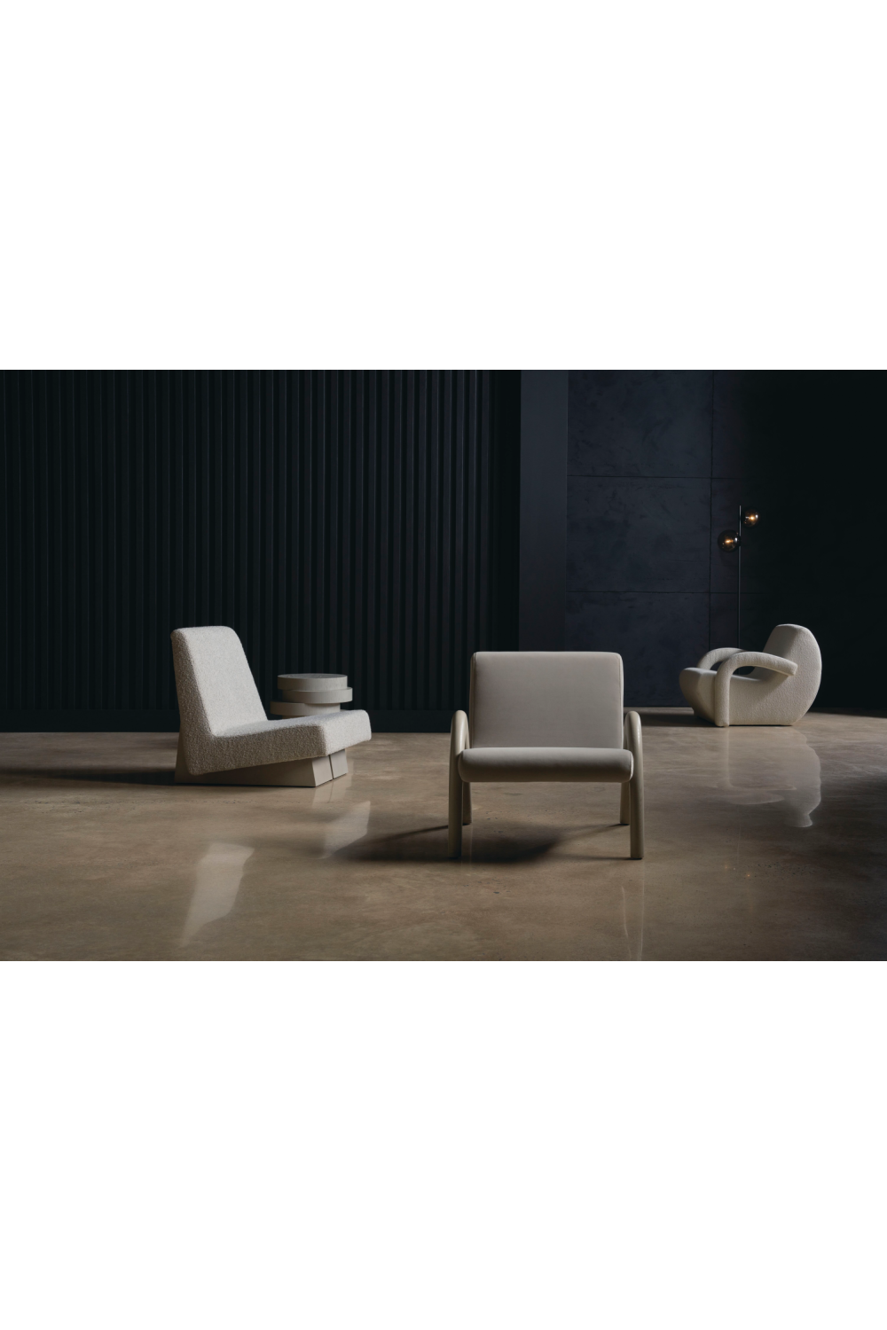 Taupe Velvet Accent Chair | Caracole Coco | Caracole.eu.com