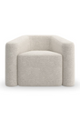 Bouclé Lounge Chair | Caracole Faye | Caracole.eu.com