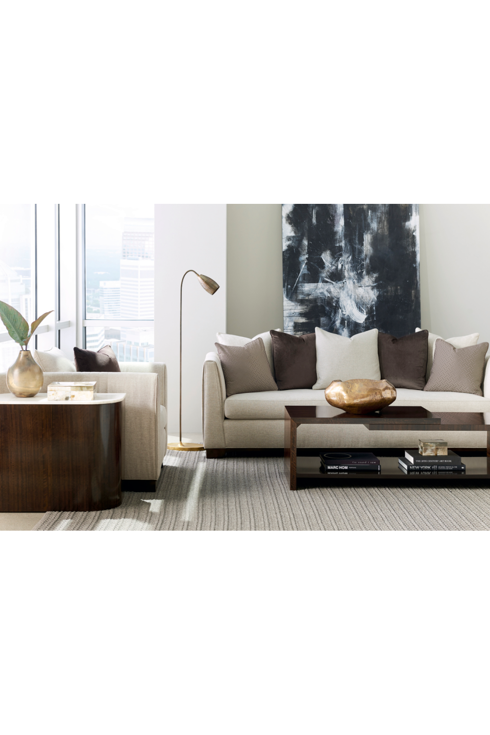 Neutral-Toned Sofa | Caracole Moderne | Caracole.eu.com