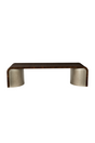 Wood Modern Cocktail Table | Caracole Streamline | Caracole.eu.com