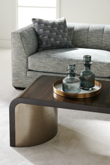 Wood Modern Cocktail Table | Caracole Streamline | Caracole.eu.com