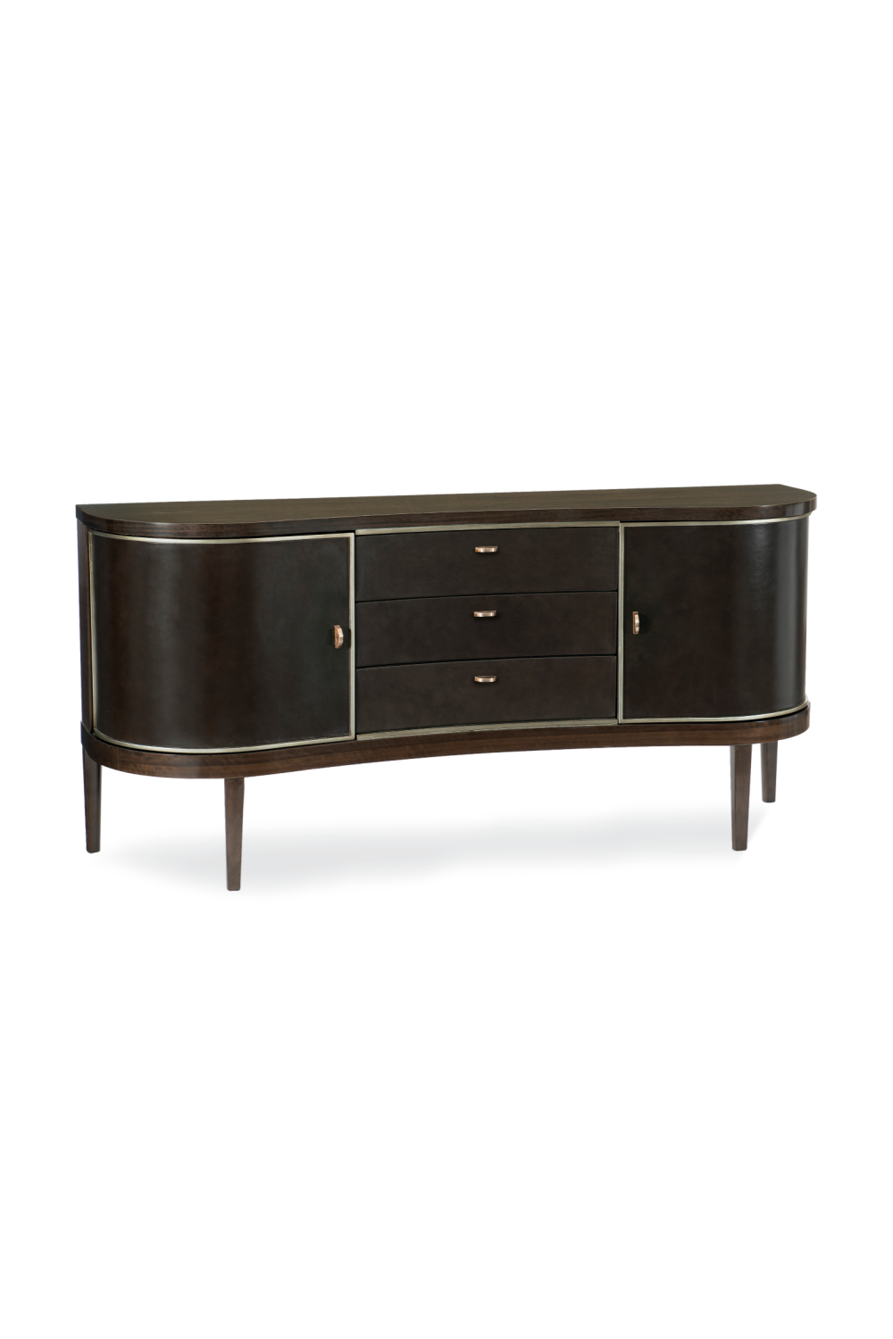 Dark Curved Sideboard | Caracole Moderne | Caracole.eu.com