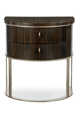 Semi-Circular Nightstand | Caracole Moderne  | Caracole.eu.com