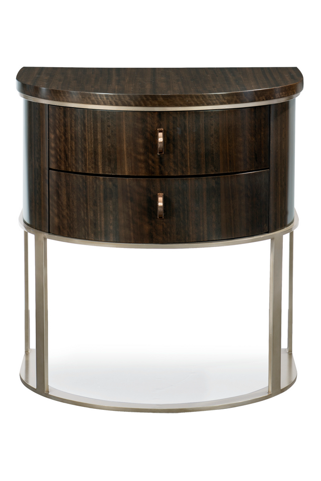 Semi-Circular Nightstand | Caracole Moderne  | Caracole.eu.com