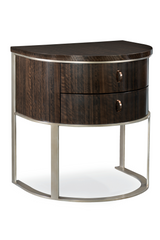 Semi-Circular Nightstand | Caracole Moderne  | Caracole.eu.com