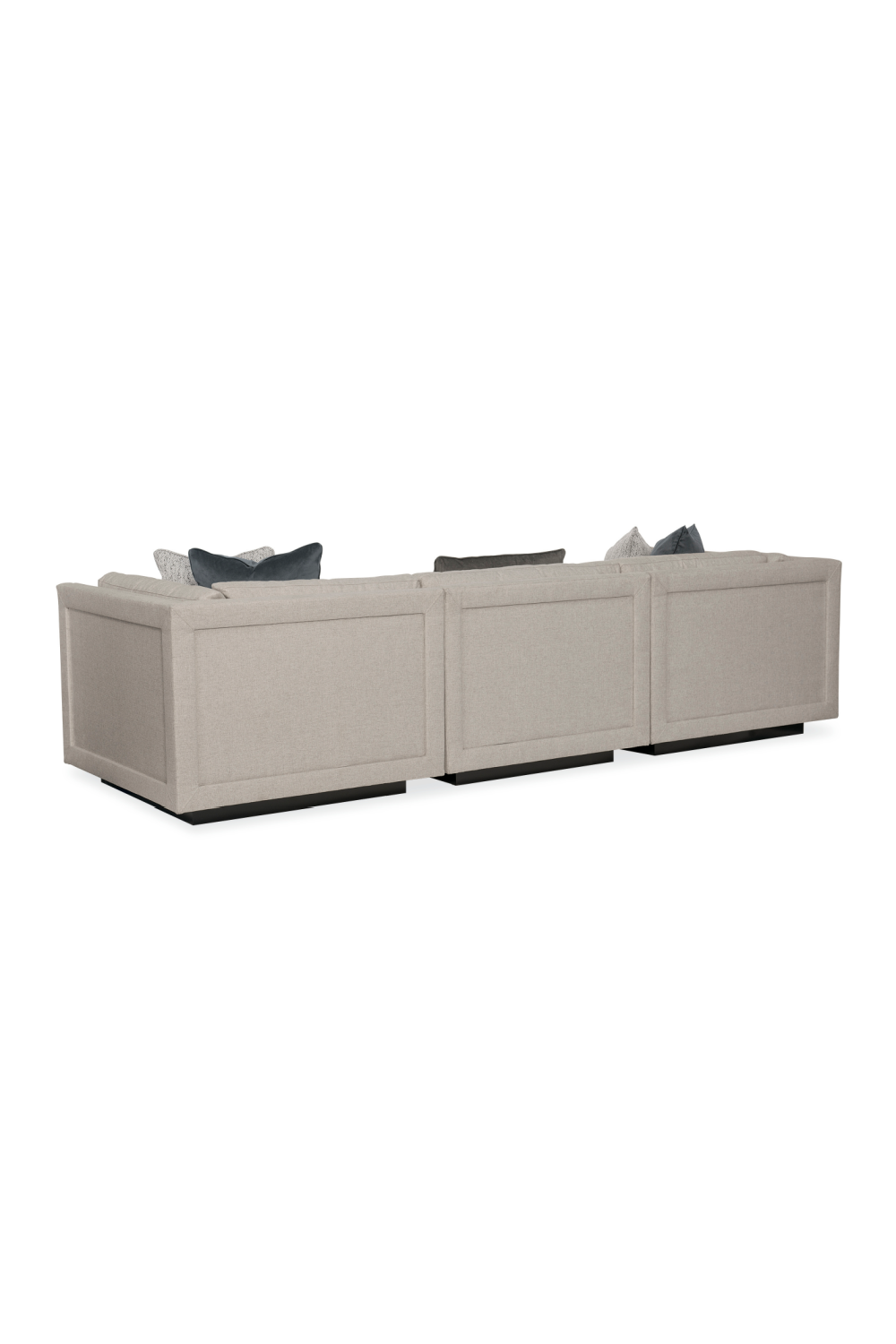 Gray Modern Sectional Sofa | Caracole Fusion | Caracole.eu.com