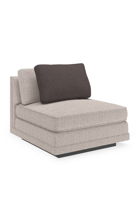 Beige Armless Chair | Caracole Fusion | Caracole.eu.com