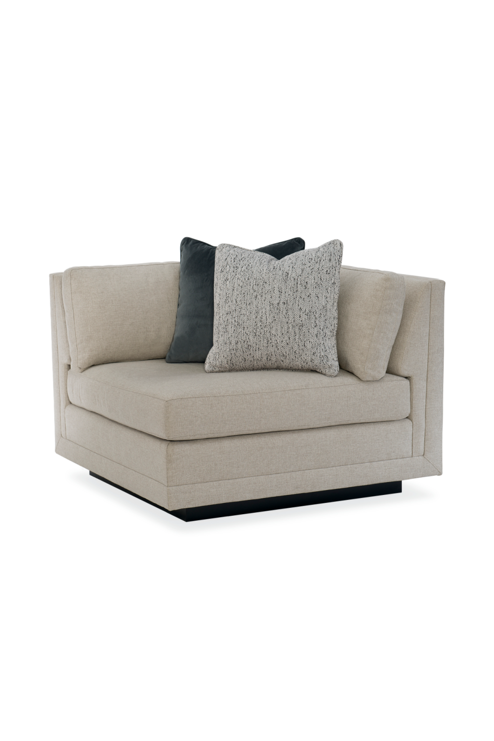 Neutral-Toned Sectional Sofa | Caracole Fusion | Caracole.eu.com