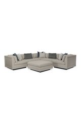 Neutral-Toned Sectional Sofa | Caracole Fusion | Caracole.eu.com
