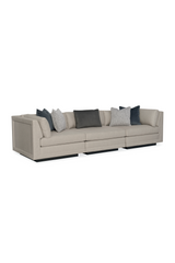 Gray Modern Sectional Sofa | Caracole Fusion | Caracole.eu.com