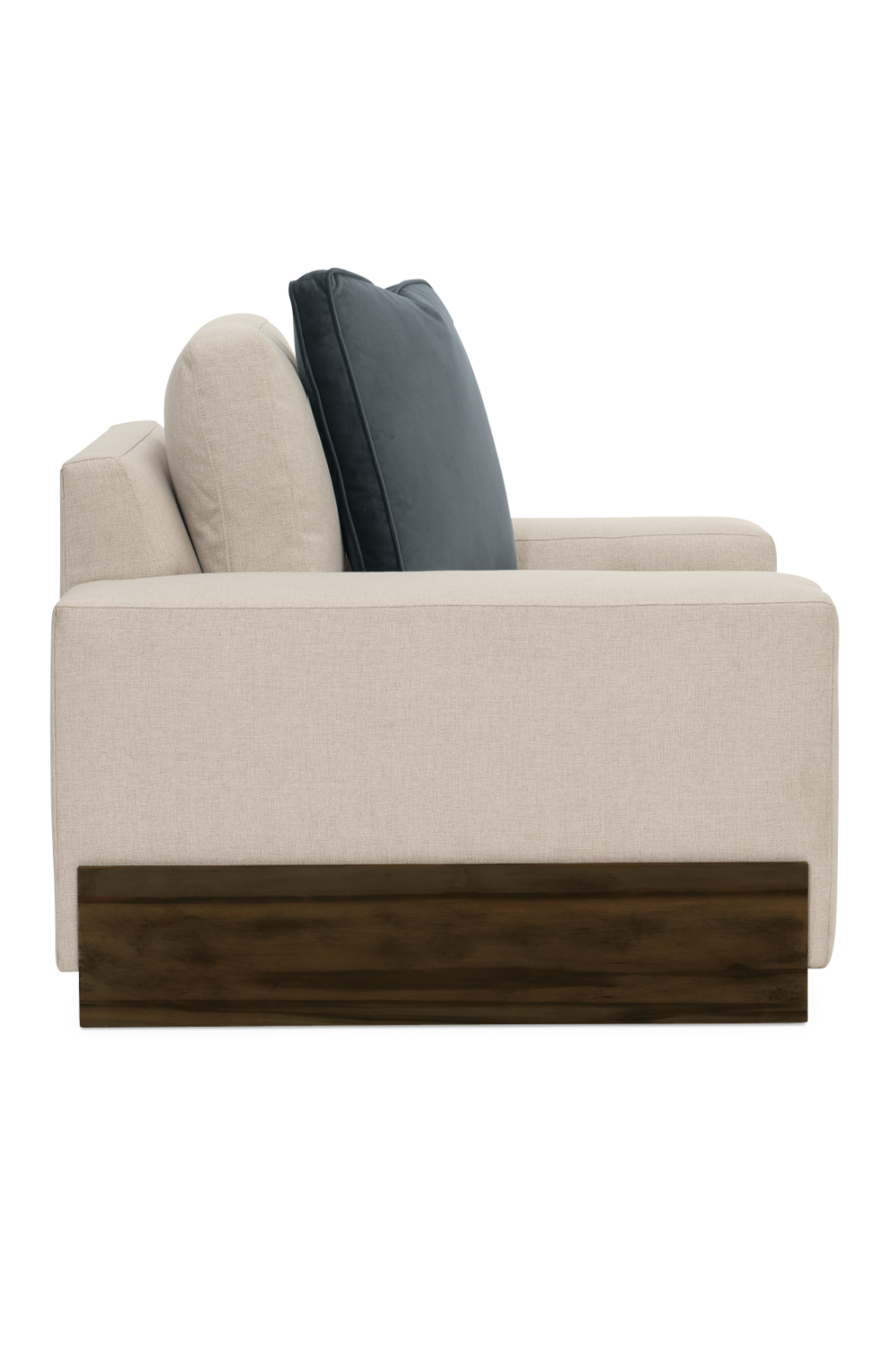Modern Neutral Accent Chair | Caracole I'm Shelf-ish | Caracole.eu.com