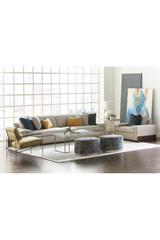 Modern Neutral Accent Chair | Caracole I'm Shelf-ish | Caracole.eu.com