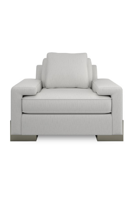 Gray Shelf-Arm Lounge Chair | Caracole I'm Shelf-Ish | Caracole.eu.com