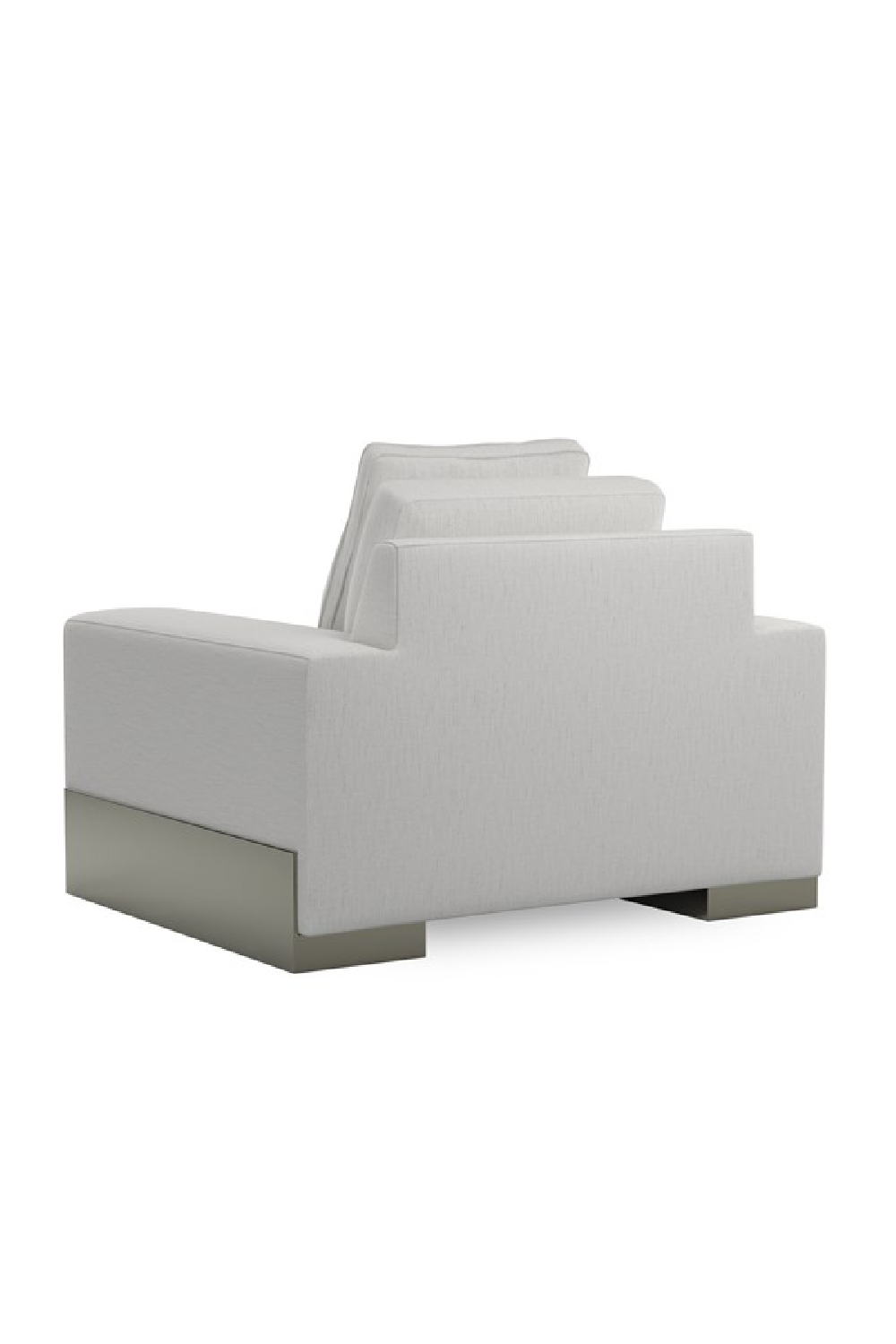 Gray Shelf-Arm Lounge Chair | Caracole I'm Shelf-Ish | Caracole.eu.com
