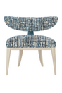 Crescent Back Accent Chair | Caracole Half Moon | Caracole.eu.com