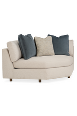 Neutral-Toned Sectional Sofa | Caracole I'm Shelf-Ish | Caracole.eu.com