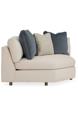 Neutral-Toned Sectional Sofa | Caracole I'm Shelf-Ish | Caracole.eu.com