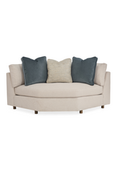 Neutral-Toned Sectional Sofa | Caracole I'm Shelf-Ish | Caracole.eu.com
