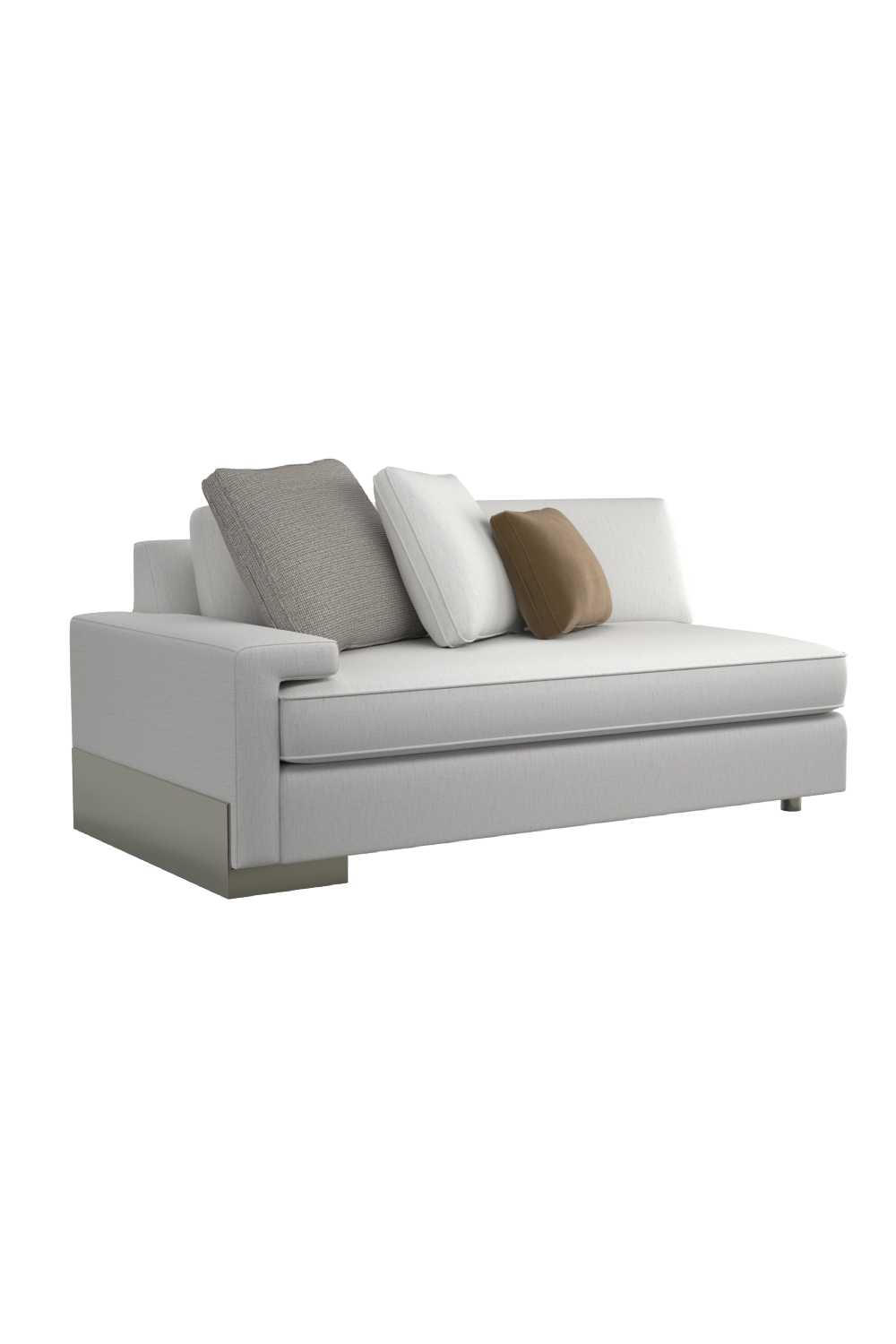 Gray Sectional Sofa | Caracole I'M Shelf-Ish | Caracole.eu.com