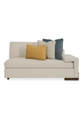Neutral-Toned Sectional Sofa | Caracole I'm Shelf-Ish | Caracole.eu.com