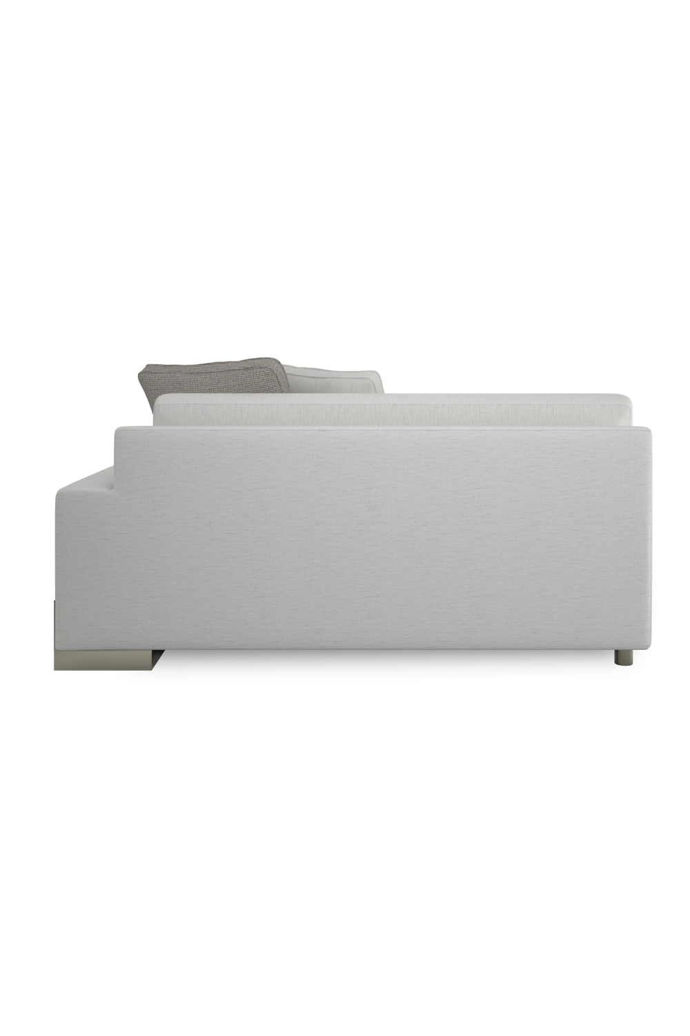 Gray Sectional Sofa | Caracole I'M Shelf-Ish | Caracole.eu.com