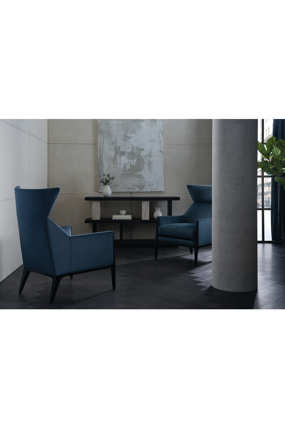 Modern Wingback Occasional Chair | Caracole Boundless | Caracole.eu.com