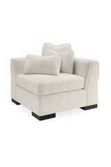 White Modern Sectional Sofa | Caracole Edge | Caracole.eu.com