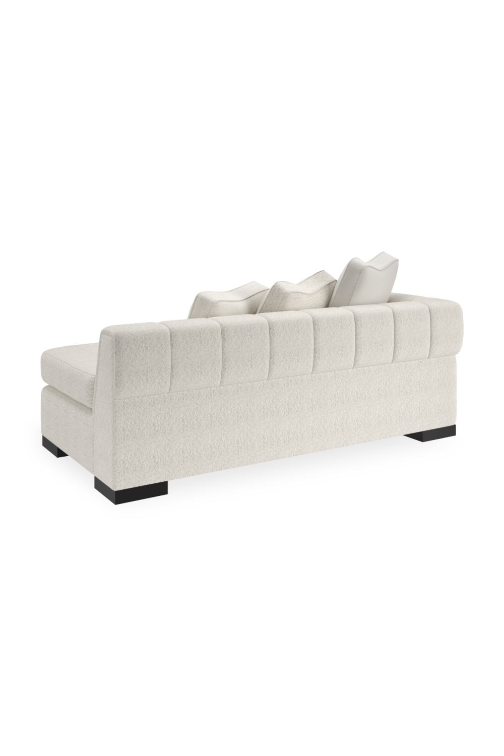 White Modern Sectional Sofa | Caracole Edge | Caracole.eu.com