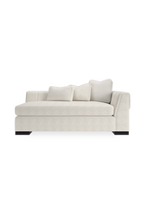 White Modern Sectional Sofa | Caracole Edge | Caracole.eu.com