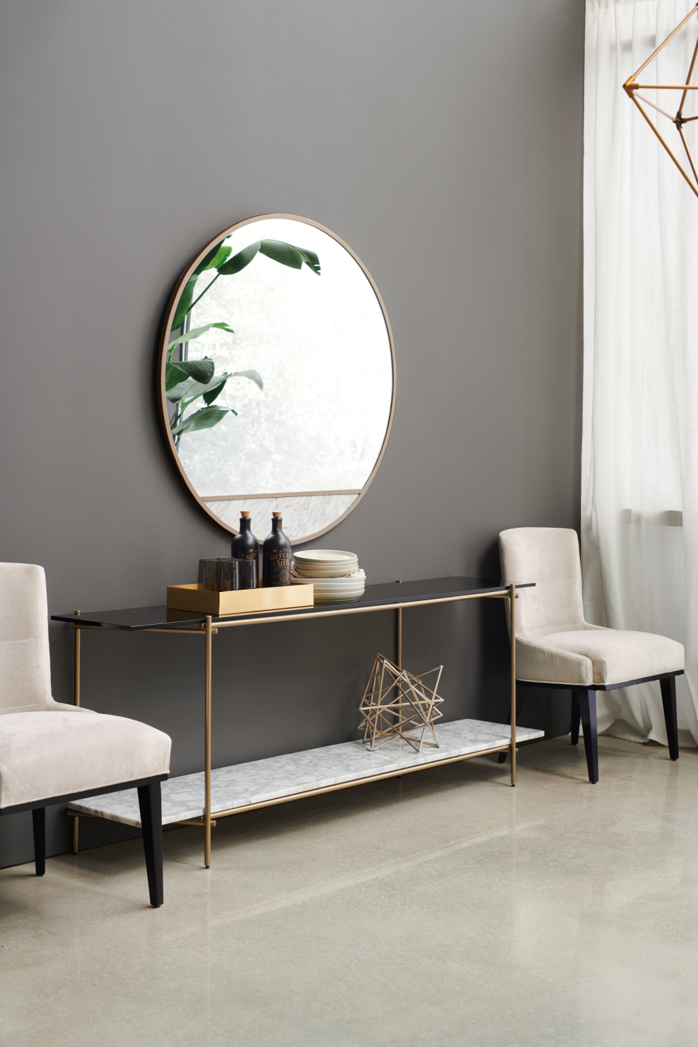 Modern Upholstered Dining Chair | Caracole Vector | Caracole.eu.com