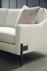 Modern Cream Sofa | Caracole Remix | Caracole.eu.com