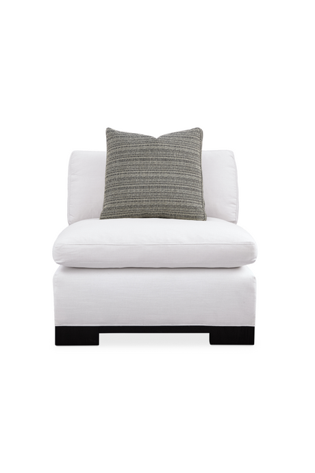 White Modern Modular Sofa | Caracole Refresh | Caracole.eu.com