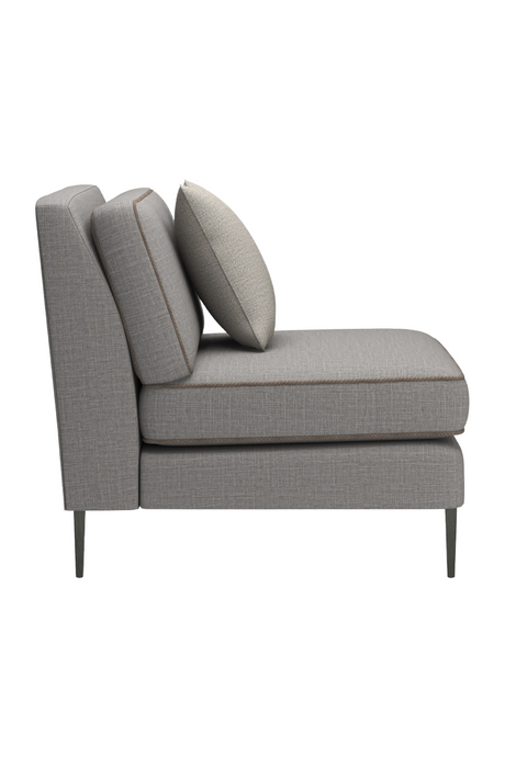 Gray Wool Blend Modular Chair | Caracole Remix | Caracole.eu.com