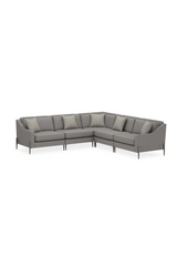 Gray Wool Blend Modular Chair | Caracole Remix | Caracole.eu.com