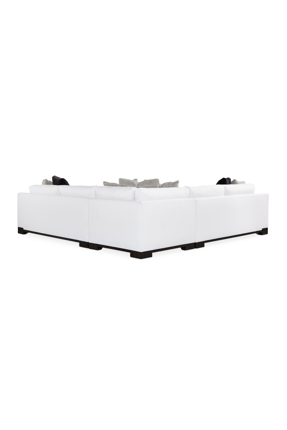White Modern Modular Sofa | Caracole Refresh | Caracole.eu.com