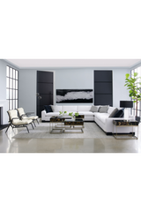 White Modern Modular Sofa | Caracole Refresh | Caracole.eu.com