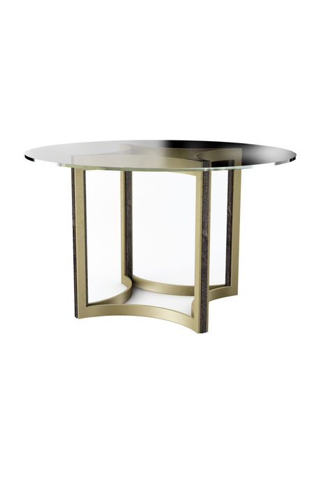 Round Glass Dining Table | Caracole Remix | Caracole.eu.com