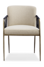 Black Cord Detail Dining Armchair | Caracole Remix | Caracole.eu.com