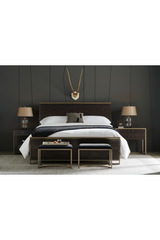 Cerused Oak Bed | Caracole Remix Wood | Caracole.eu.com