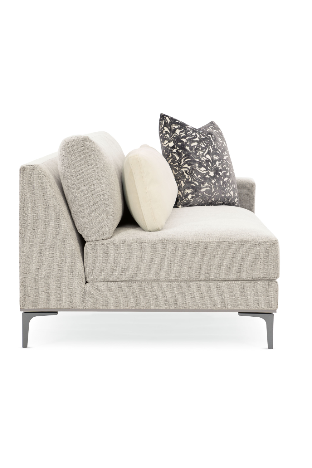 Beige Modern Loveseat | Caracole Repetition | Caracole.eu.com