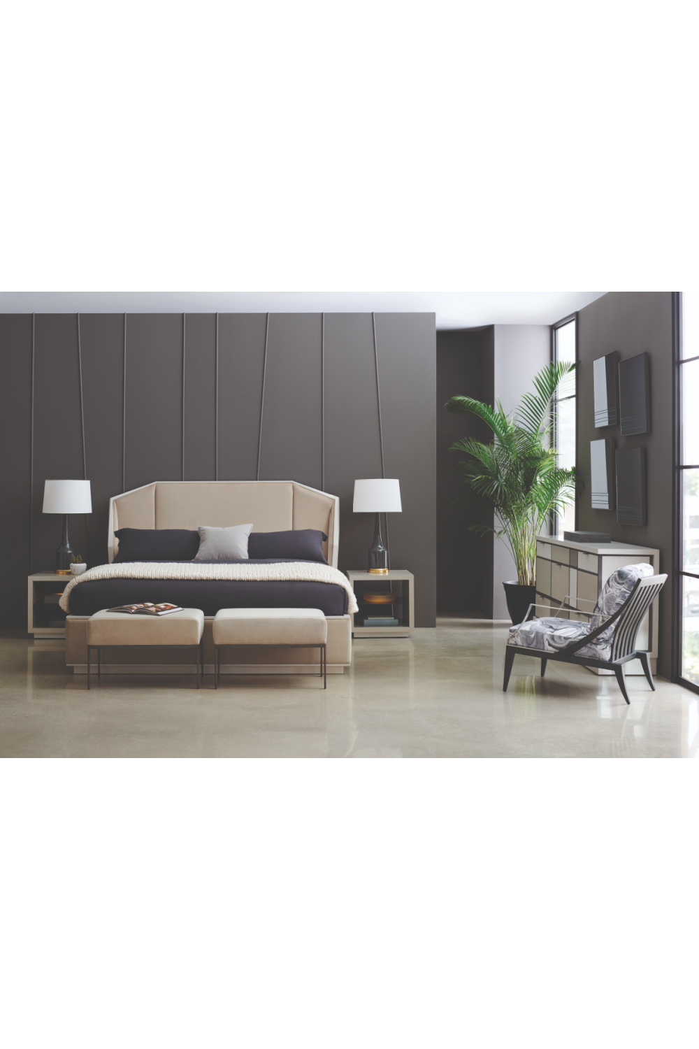 Beige Bed Bench | Caracole Expressions | Caracole.eu.com