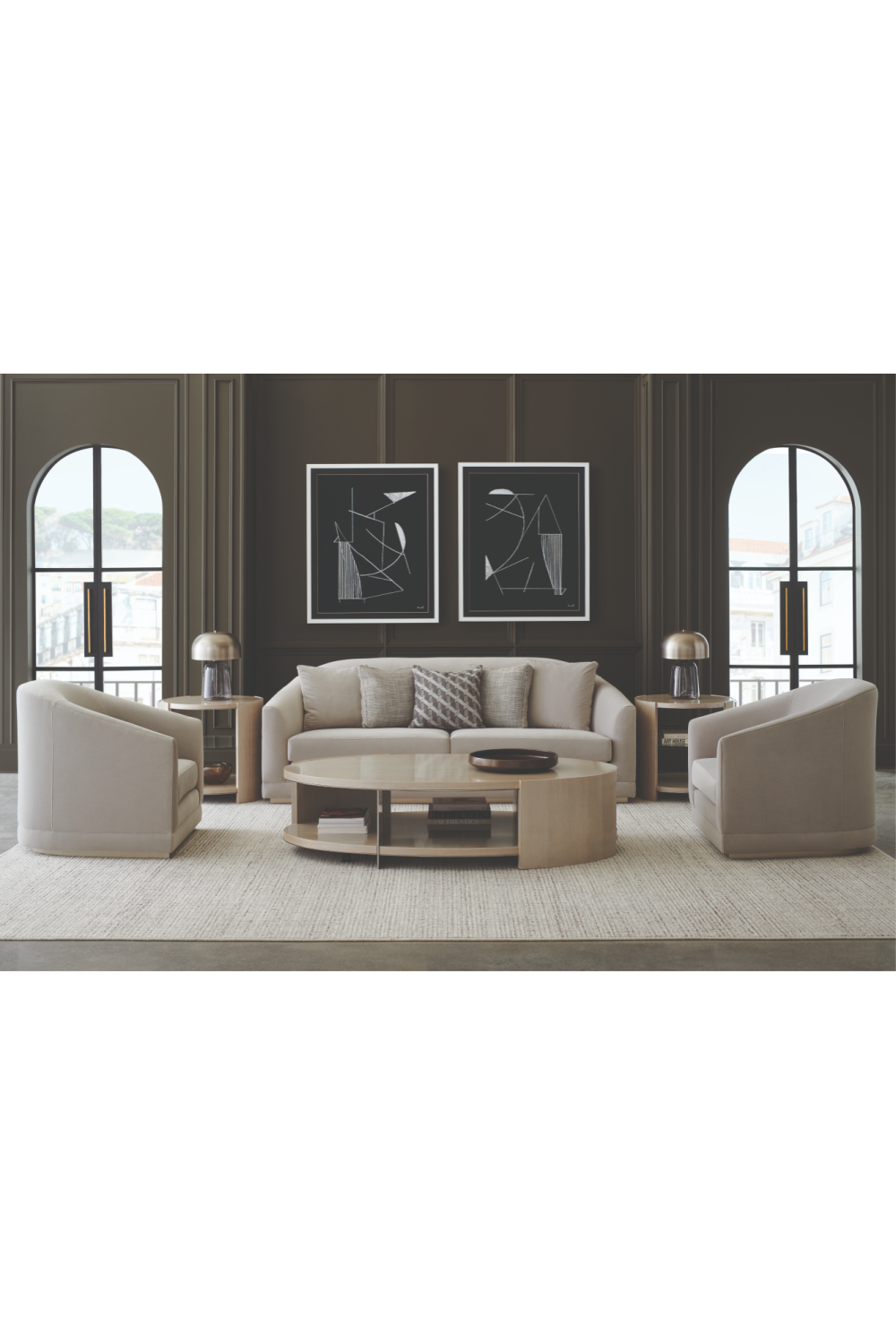 Off White Sofa | Caracole Da Vita | Caracole.eu.com