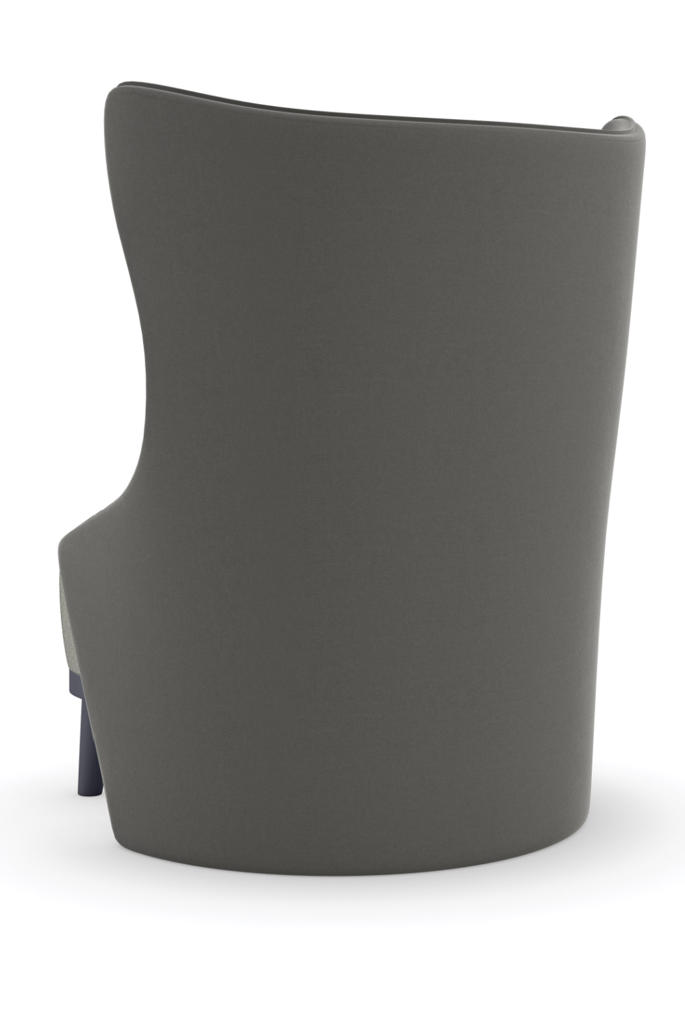 Gray Suede Wingback Chair | Caracole La Moda | Caracole.eu.com